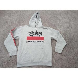 Jake Paulers Now & Forever Hoodie Mens‎ Medium Gray Independent Jake Paul merch